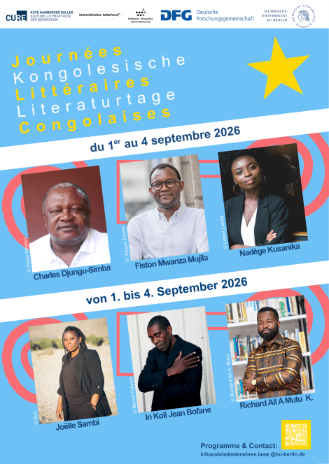 [Conference] Disséquer & guérir. Violences dans les littératures congolaises, Berlin, 1-4 September&nbsp;2026